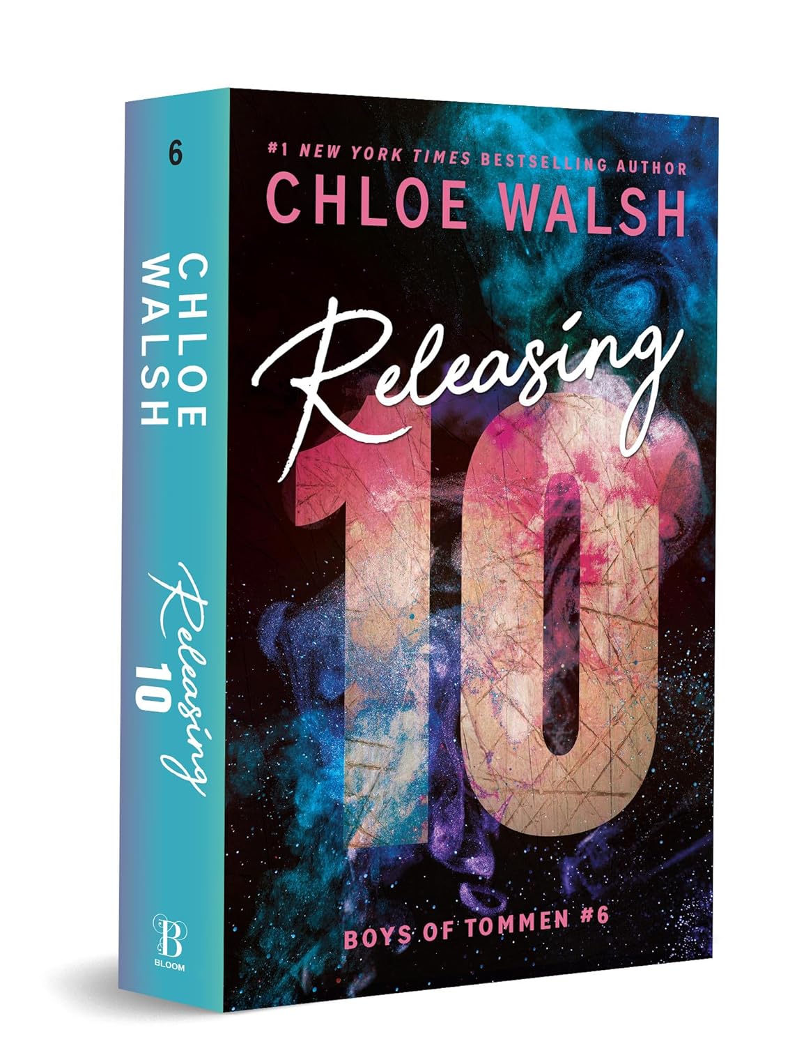 Releasing 10 (Deluxe Edition) (Special) by Chloe Walsh book cover – Age Gap, Contemporary Romance, Forbidden Romance, Found Family, High Spice romance novel