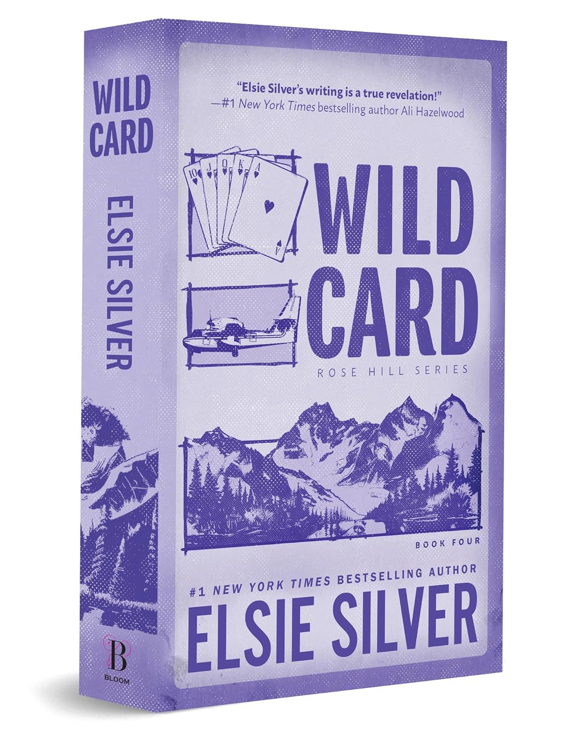 Wild Card (Deluxe Edition) by Elsie Silver book cover – Enemies To Lovers, Forbidden Romance, Forced Proximity, High Spice, Small Town & Rural romance novel