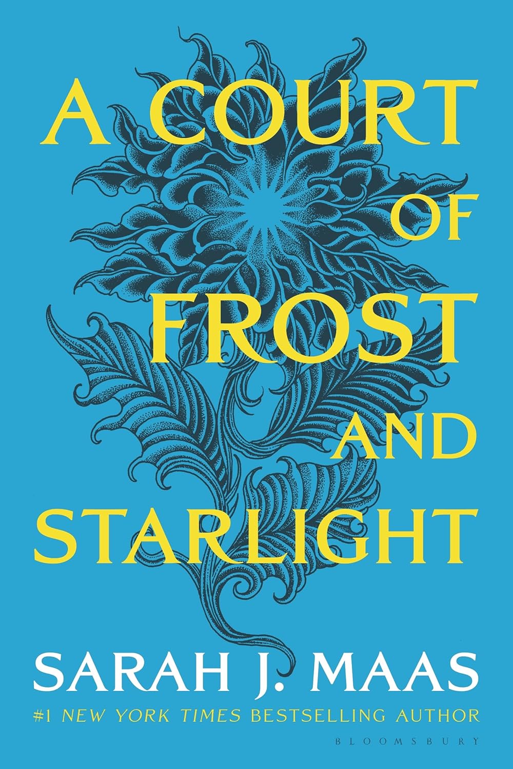 a court of frost and starlight by sarah j. maas book cover