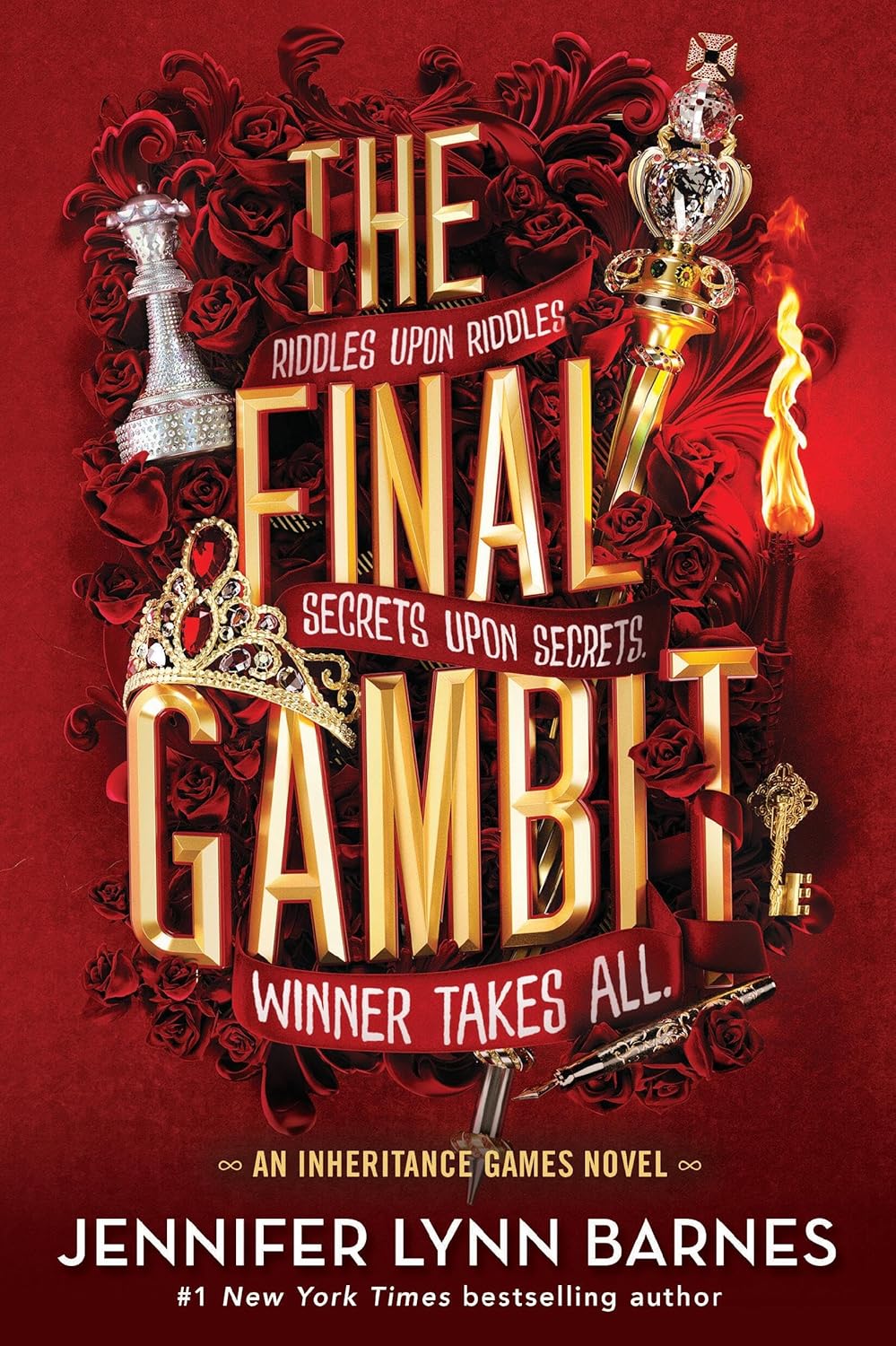Final Gambit by Jennifer Lynn Barnes book cover – Contemporary Romance, Enemies To Lovers, Forbidden Romance, Forced Proximity, Low Spice romance novel
