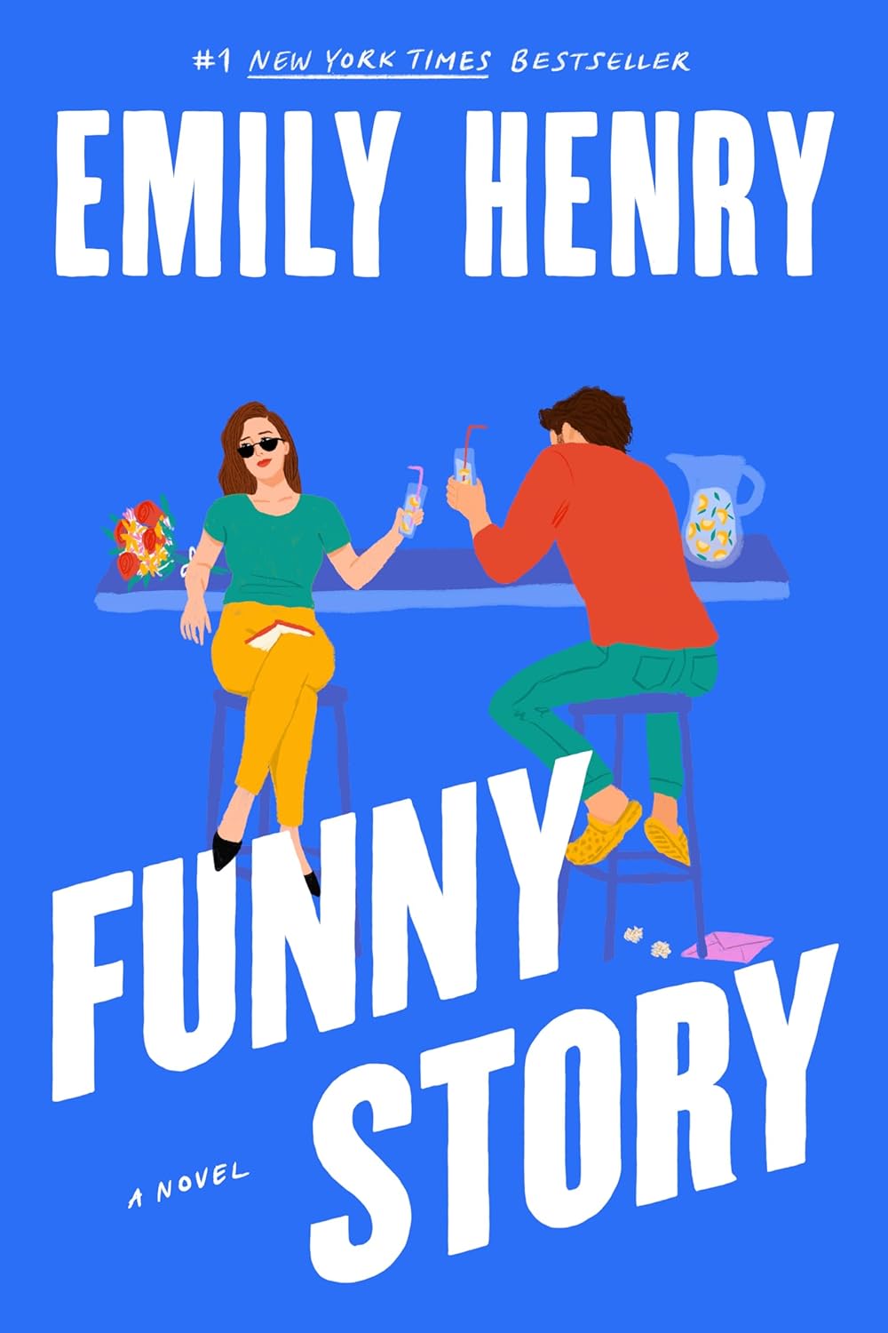 Funny Story by Emily Henry book cover – Contemporary Romance, Enemies To Lovers, Forced Proximity, Found Family, Grumpy X Sunshine, Medium Spice, Small Town & Rural romance novel