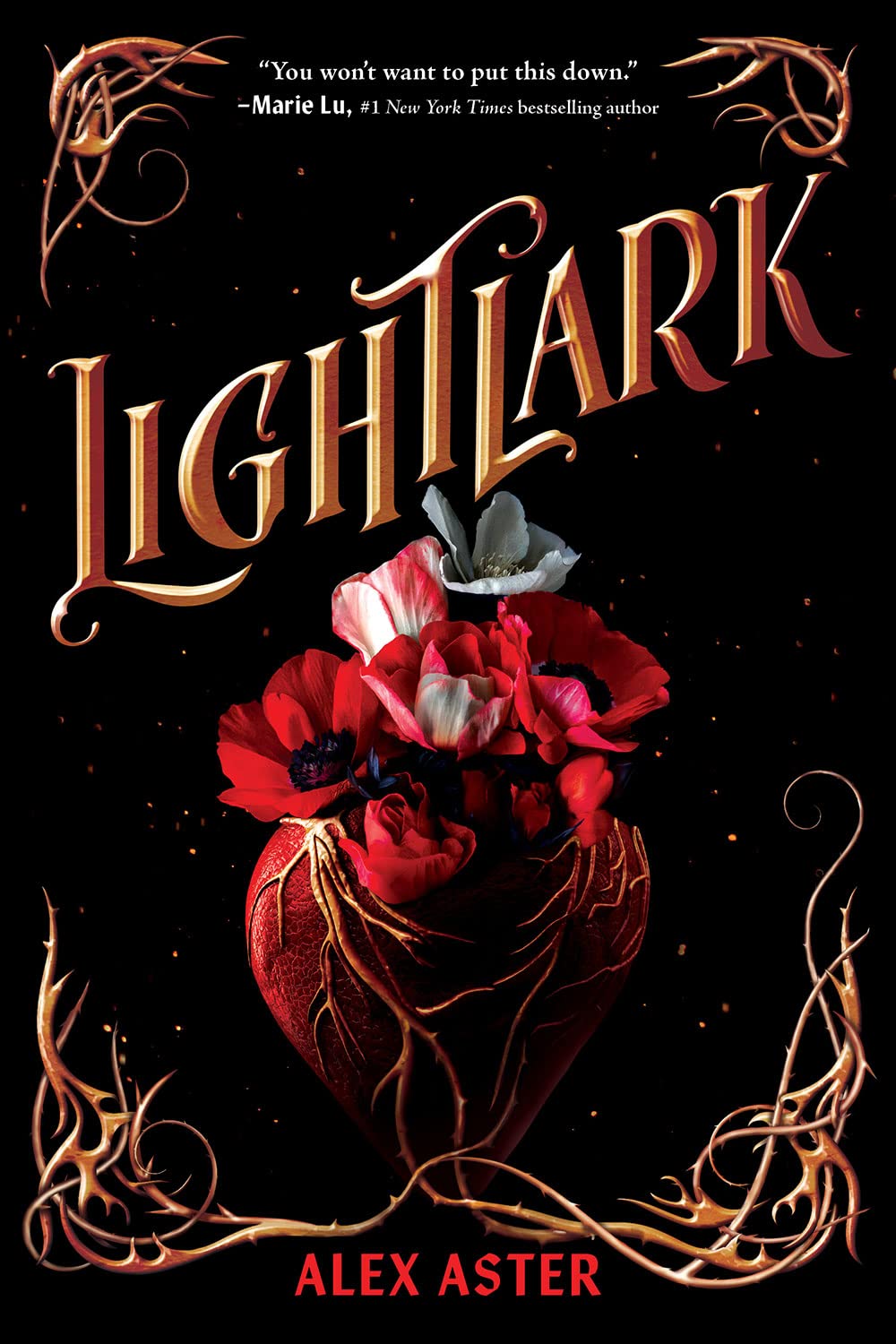 Lightlark (the Lightlark Saga Book 1): Volume 1 by Alex Aster book cover – Dark Fantasy, Enemies To Lovers, Fantasy Romace, High Fantasy, Low Spice, Witch/Magic romance novel