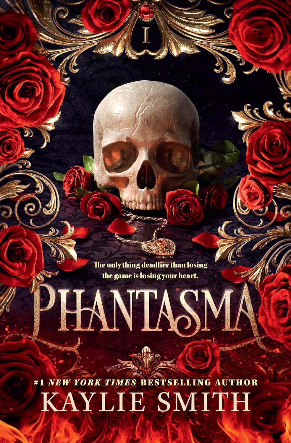 Phantasma by Kaylie Smith book cover – Dark Fantasy, Enemies To Lovers, Fantasy Romace, Forbidden Romance, Found Family, Medium Spice, Paranormal, Witch/Magic romance novel