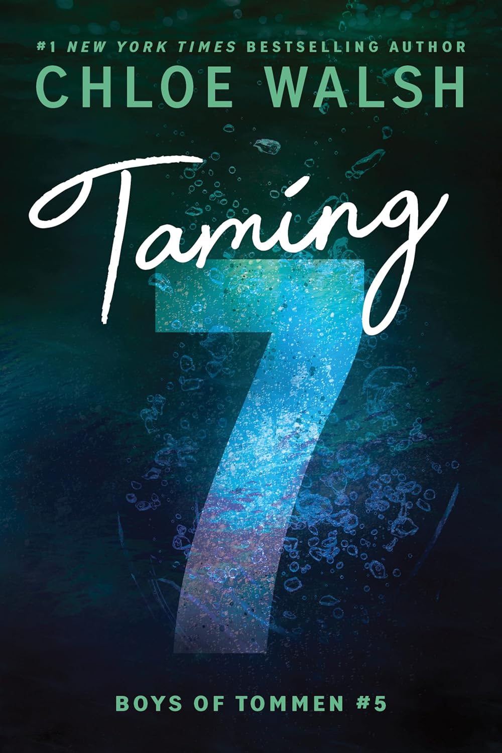 Taming 7 by Chloe Walsh book cover – Contemporary Romance, Forbidden Romance, Found Family, Friends To Lovers, Grumpy X Sunshine, High Spice, Sports romance novel