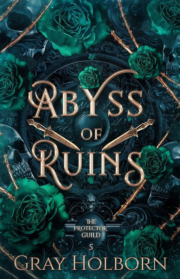 Abyss of Ruins by Gray Holborn book cover – Dark Fantasy, Enemies To Lovers, Paranormal, Very High Spice romance novel