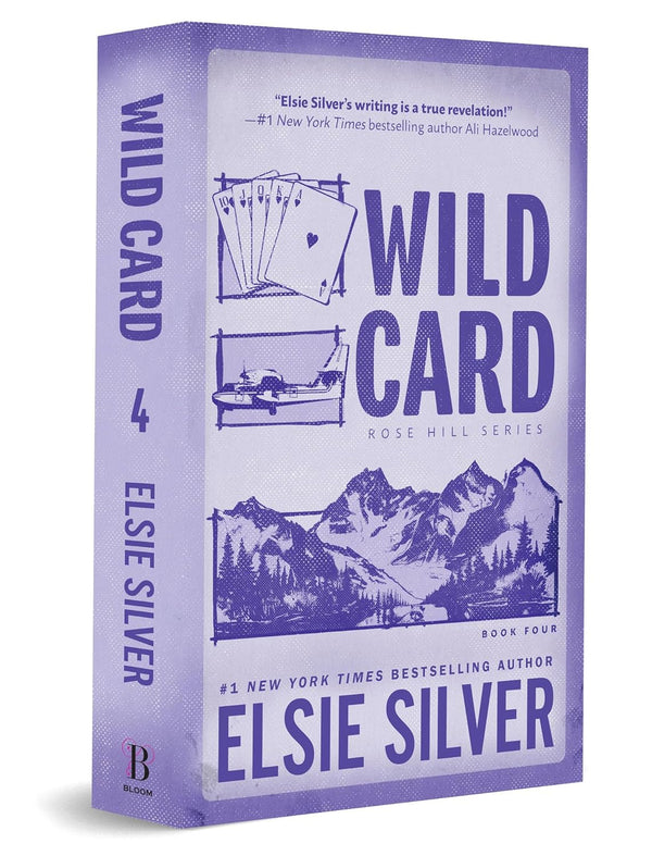 Wild Card (Standard Edition) by Elsie Silver book cover – Enemies To Lovers, Forbidden Romance, Forced Proximity, High Spice, Small Town & Rural romance novel
