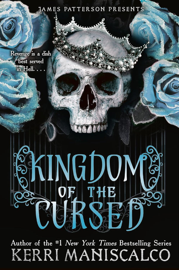 Kingdom of the Cursed by Kerri Maniscalco book cover – Dark Fantasy, Enemies To Lovers, Fantasy Romace, Medium Spice, Paranormal, Witch/Magic romance novel