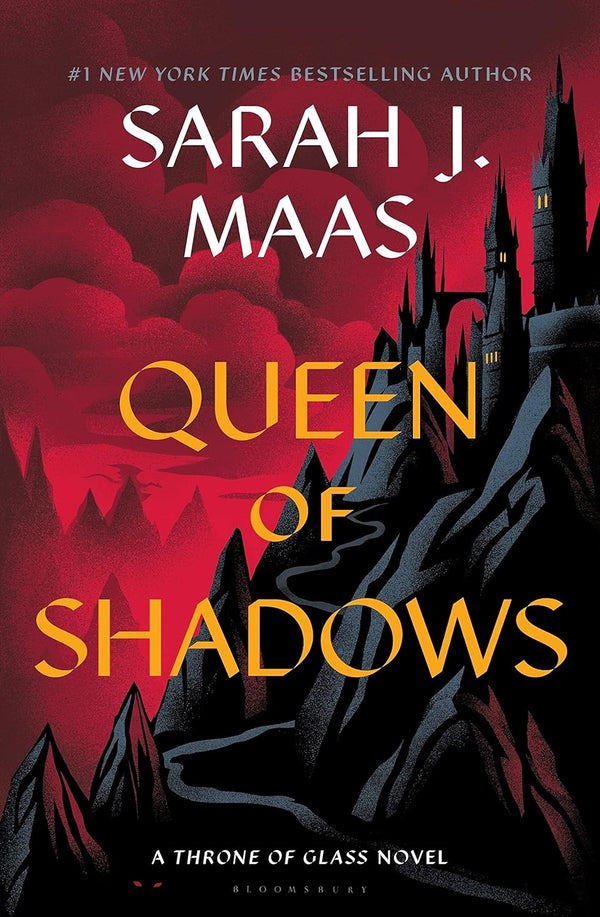 Queen of Shadows by Sarah J Maas book cover – Dark Fantasy, Enemies To Lovers, Fantasy Romace, High Fantasy, Medium Spice, Witch/Magic romance novel